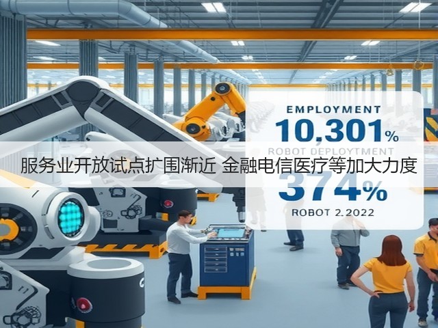 服务业开放试点扩围渐近 金融电信医疗等加大力度(图1)