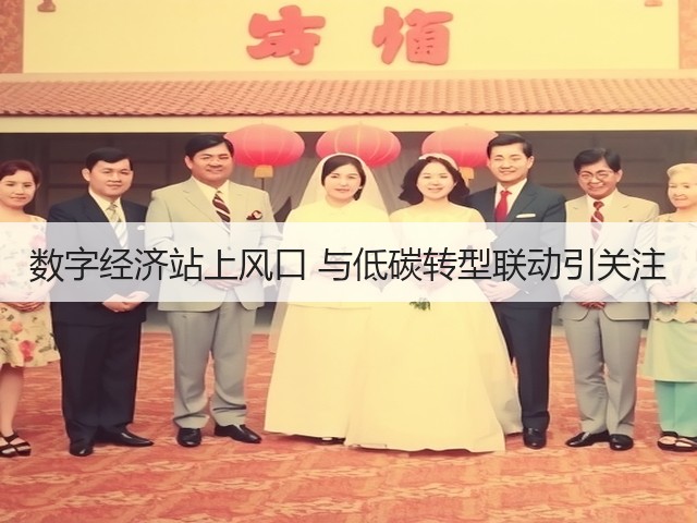 数字经济站上风口 与低碳转型联动引关注(图1)