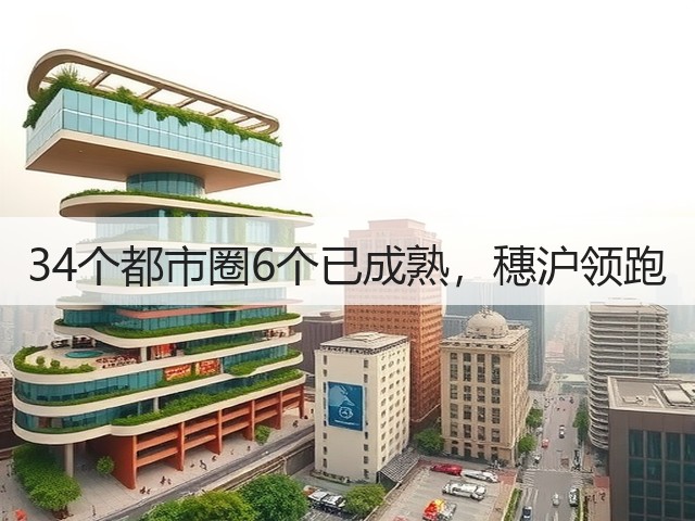 34个都市圈6个已成熟，穗沪领跑(图3)