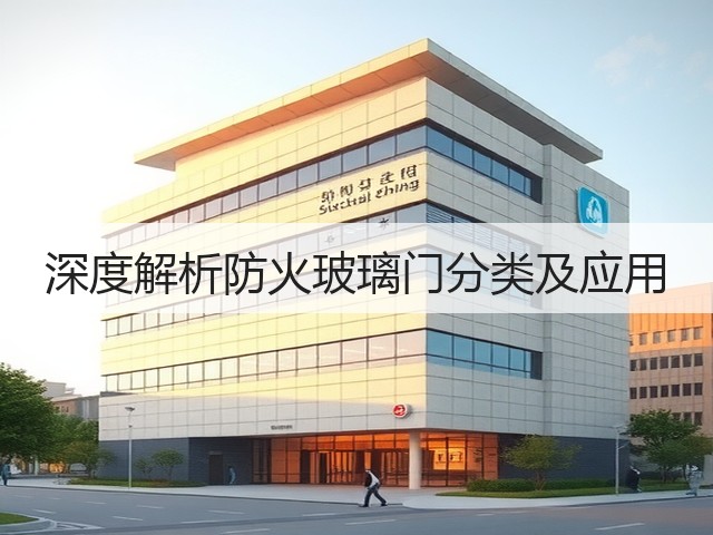 深度解析防火玻璃门分类及应用(图1) 深度解析防火玻璃门分类及应用(图1)