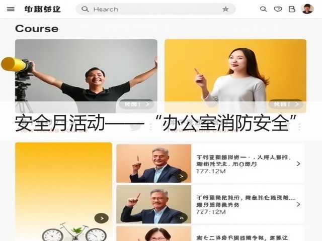 安全月活动——“办公室消防安全”(图3) 安全月活动——“办公室消防安全”(图3)