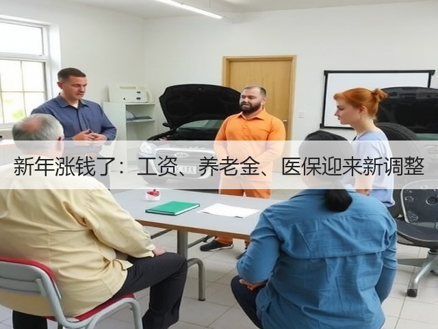 新年涨钱了：工资、养老金、医保迎来新调整(图1)