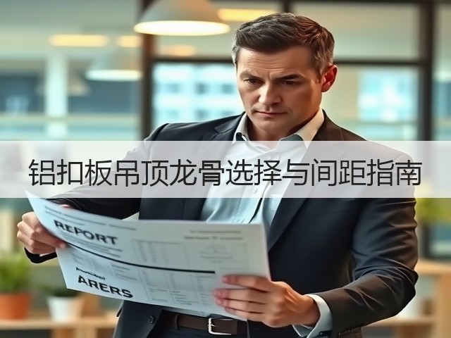 铝扣板吊顶龙骨选择与间距指南(图3) 铝扣板吊顶龙骨选择与间距指南(图3)
