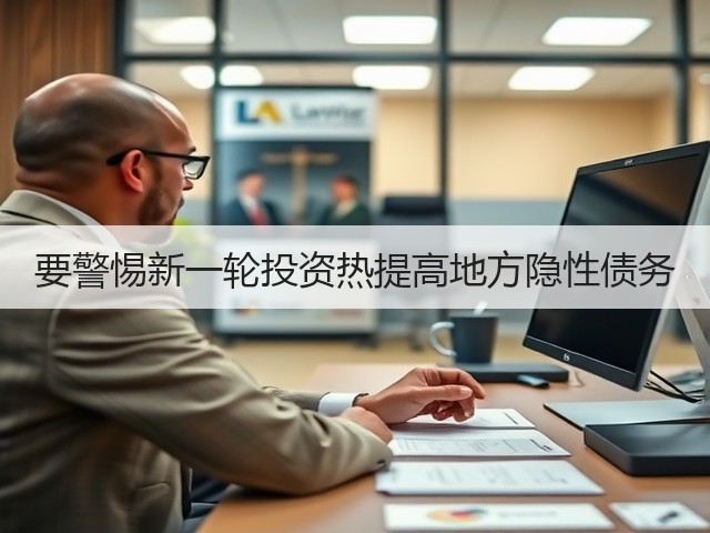 要警惕新一轮投资热提高地方隐性债务(图2) 要警惕新一轮投资热提高地方隐性债务(图2)