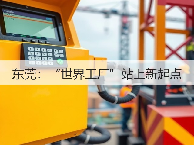 东莞:“世界工厂”站上新起点(图2) 东莞:“世界工厂”站上新起点(图2)