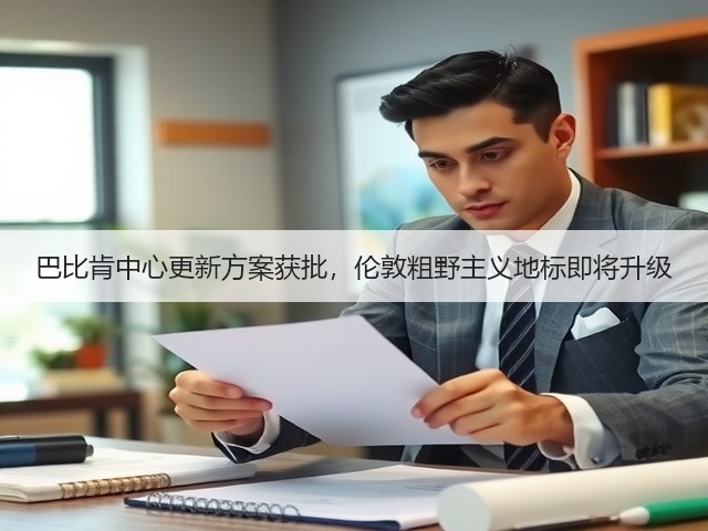 巴比肯中心更新方案获批,伦敦粗野主义地标即将升级(图1) 巴比肯中心更新方案获批,伦敦粗野主义地标即将升级(图1)