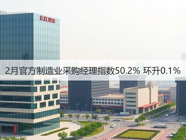 2月官方制造业采购经理指数50.2% 环升0.1%(图3) 2月官方制造业采购经理指数50.2% 环升0.1%(图3)