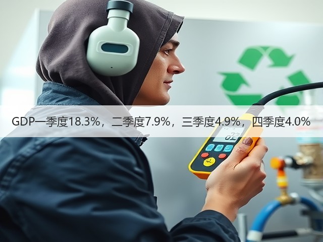 GDP一季度18.3%,二季度7.9%,三季度4.9%,四季度4.0%(图3) GDP一季度18.3%,二季度7.9%,三季度4.9%,四季度4.0%(图3)