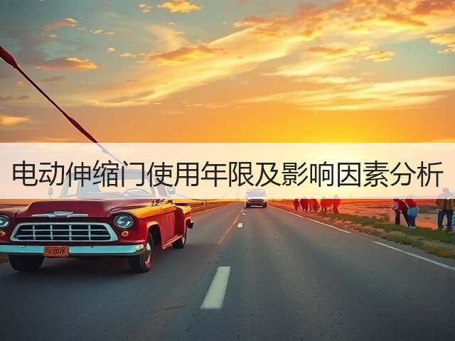 电动伸缩门使用年限及影响因素分析(图1)