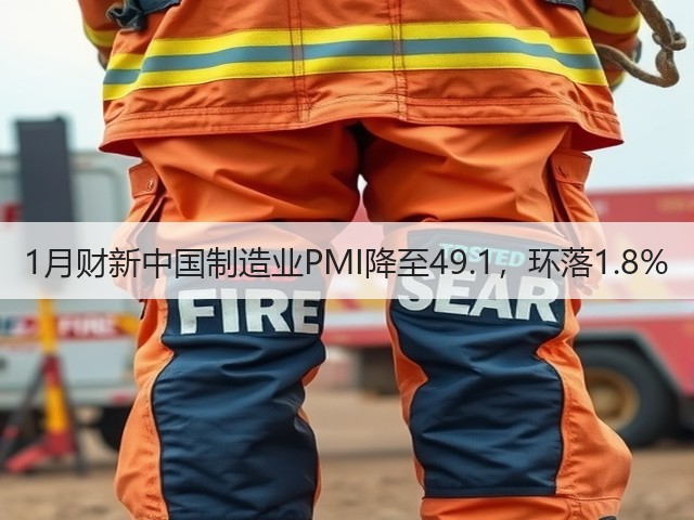1月财新中国制造业PMI降至49.1,环落1.8%(图3) 1月财新中国制造业PMI降至49.1,环落1.8%(图3)