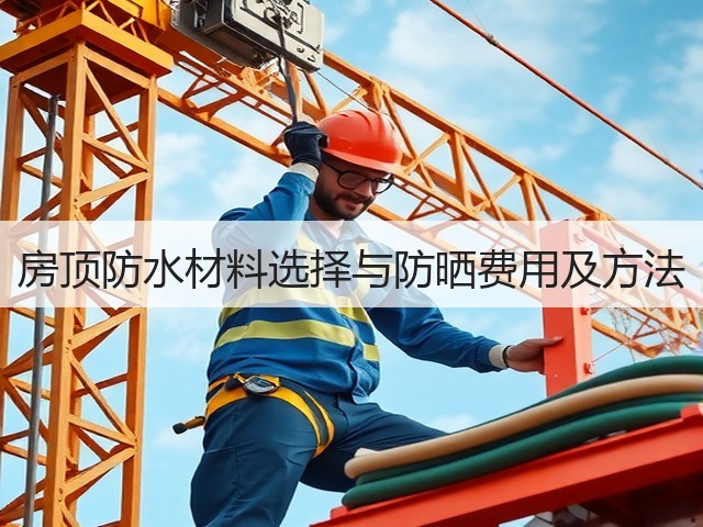 房顶防水材料选择与防晒费用及方法(图1) 房顶防水材料选择与防晒费用及方法(图1)