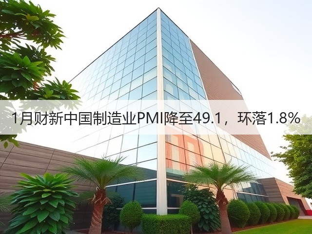 1月财新中国制造业PMI降至49.1,环落1.8%(图3) 1月财新中国制造业PMI降至49.1,环落1.8%(图3)
