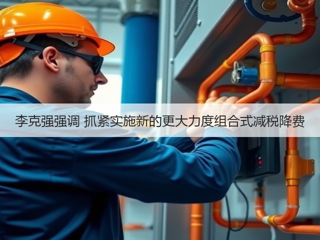 李克强强调 抓紧实施新的更大力度组合式减税降费(图3)