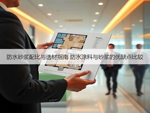 防水砂浆配比与选材指南 防水涂料与砂浆的优缺点比较(图3)