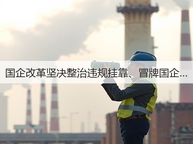 国企改革坚决整治违规挂靠、冒牌国企…(图2) 国企改革坚决整治违规挂靠、冒牌国企…(图2)