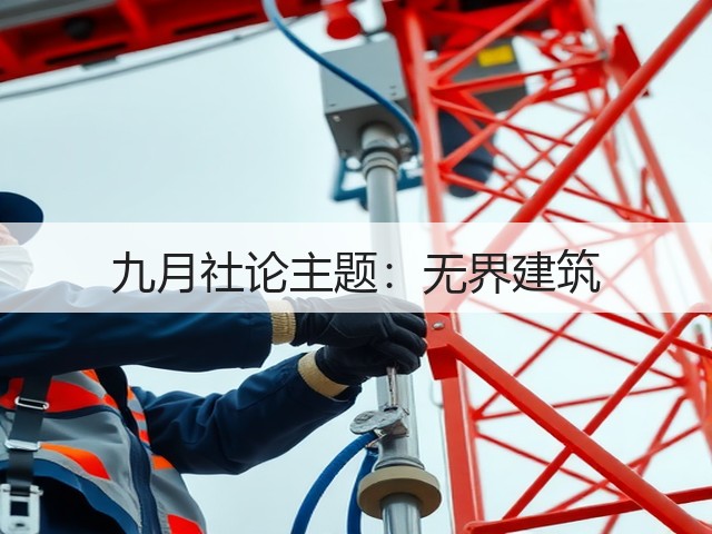 九月社论主题:无界建筑(图1) 九月社论主题:无界建筑(图1)