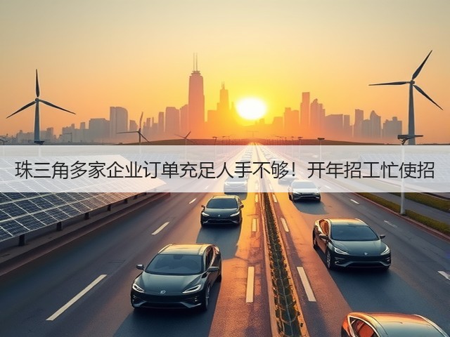 珠三角多家企业订单充足人手不够！开年招工忙使招(图1)