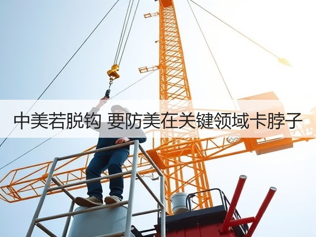 中美若脱钩 要防美在关键领域卡脖子(图2) 中美若脱钩 要防美在关键领域卡脖子(图2)