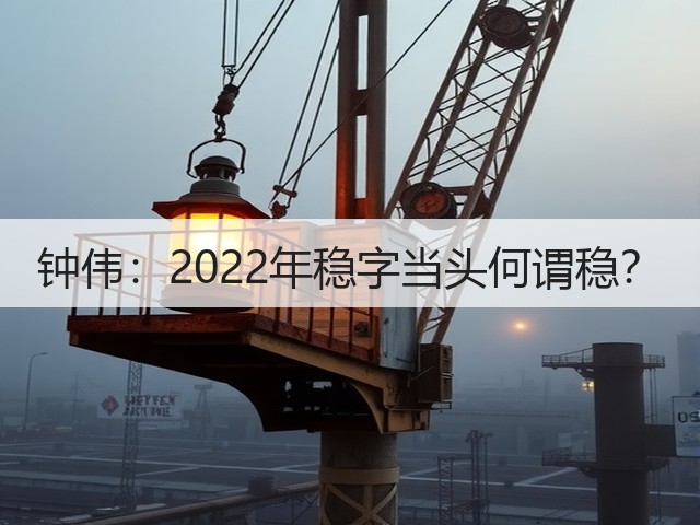 钟伟:2022年稳字当头何谓稳?(图3) 钟伟:2022年稳字当头何谓稳?(图3)