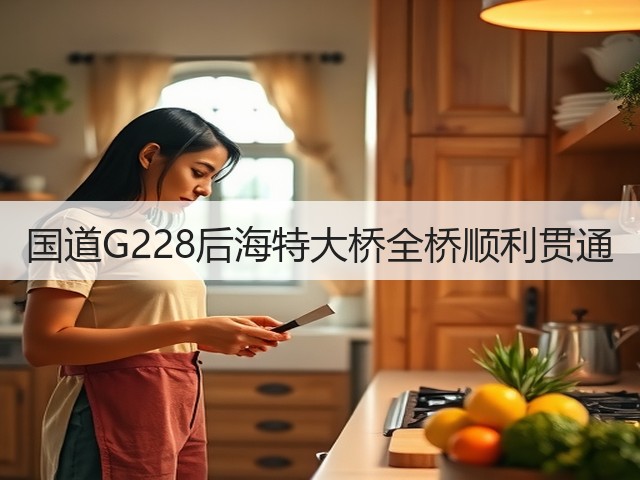 国道G228后海特大桥全桥顺利贯通(图1)