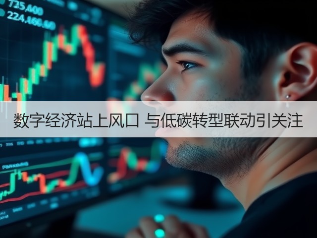 数字经济站上风口 与低碳转型联动引关注(图1) 数字经济站上风口 与低碳转型联动引关注(图1)