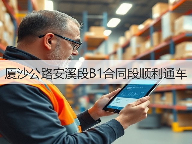 厦沙公路安溪段B1合同段顺利通车(图1) 厦沙公路安溪段B1合同段顺利通车(图1)