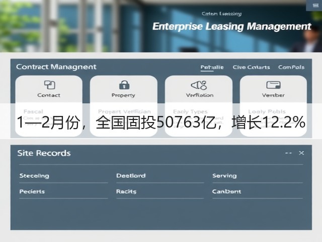 1—2月份,全国固投50763亿,增长12.2%(图2) 1—2月份,全国固投50763亿,增长12.2%(图2)