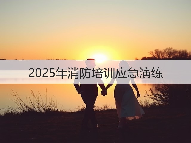 2025年消防培训应急演练(图1)