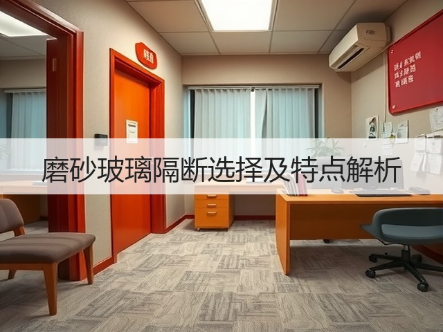 磨砂玻璃隔断选择及特点解析(图3) 磨砂玻璃隔断选择及特点解析(图3)