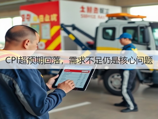 CPI超预期回落,需求不足仍是核心问题(图1) CPI超预期回落,需求不足仍是核心问题(图1)