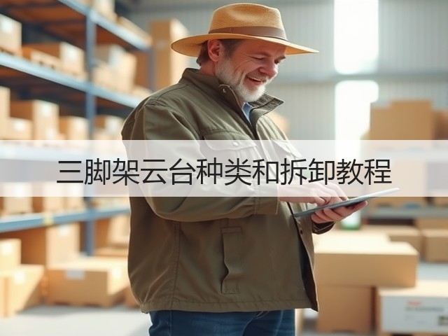 三脚架云台种类和拆卸教程(图1) 三脚架云台种类和拆卸教程(图1)
