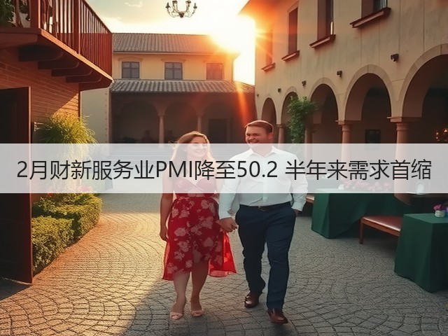 2月财新服务业PMI降至50.2 半年来需求首缩(图1)