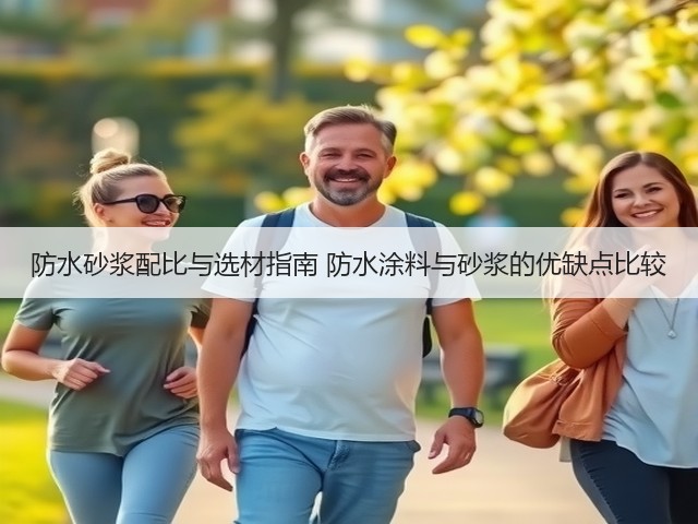 防水砂浆配比与选材指南 防水涂料与砂浆的优缺点比较(图1)