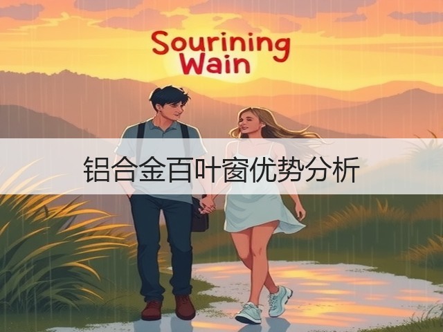 铝合金百叶窗优势分析(图3) 铝合金百叶窗优势分析(图3)