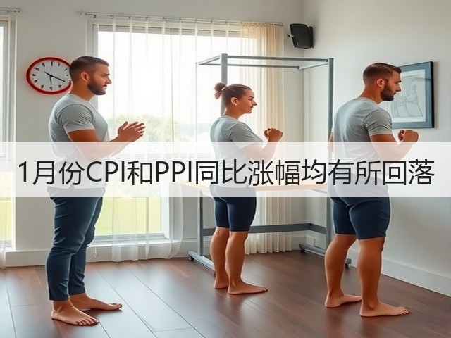 1月份CPI和PPI同比涨幅均有所回落(图1) 1月份CPI和PPI同比涨幅均有所回落(图1)