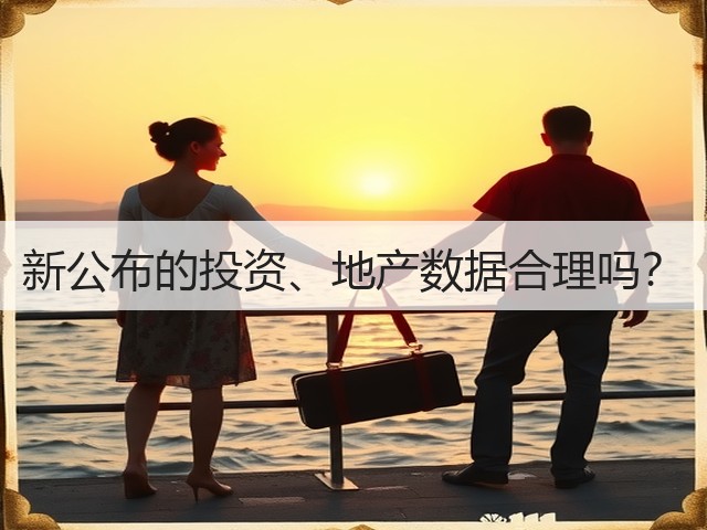 新公布的投资、地产数据合理吗?(图3) 新公布的投资、地产数据合理吗?(图3)