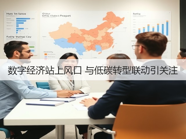 数字经济站上风口 与低碳转型联动引关注(图2)