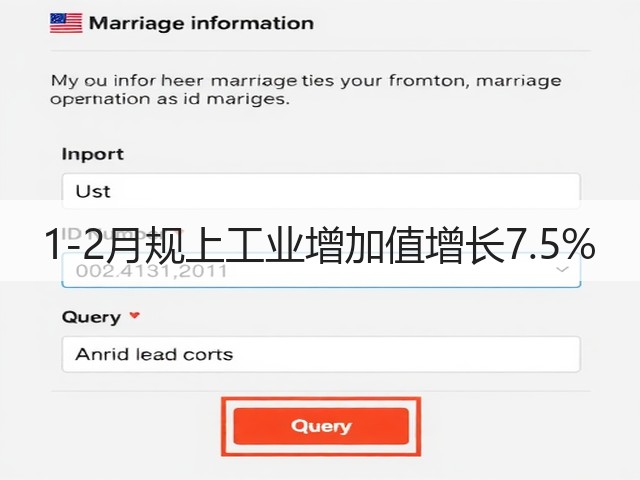 1-2月规上工业增加值增长7.5%(图1) 1-2月规上工业增加值增长7.5%(图1)