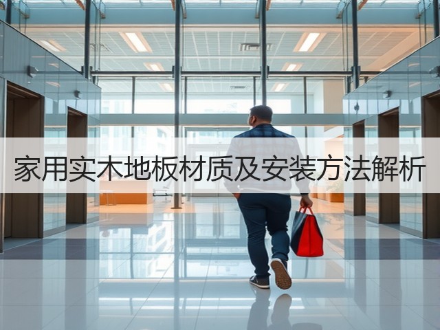 家用实木地板材质及安装方法解析(图3) 家用实木地板材质及安装方法解析(图3)