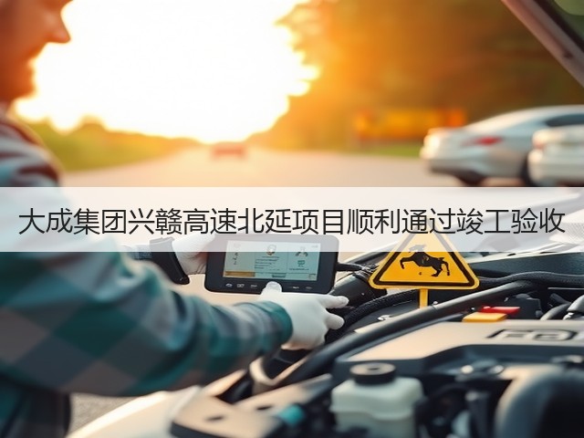 大成集团兴赣高速北延项目顺利通过竣工验收(图1)