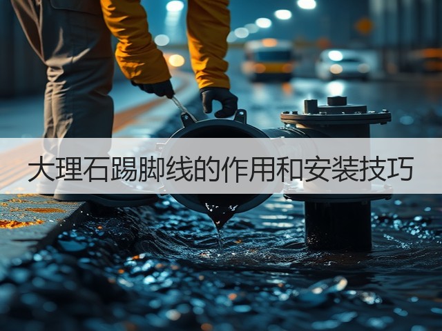 大理石踢脚线的作用和安装技巧(图1)
