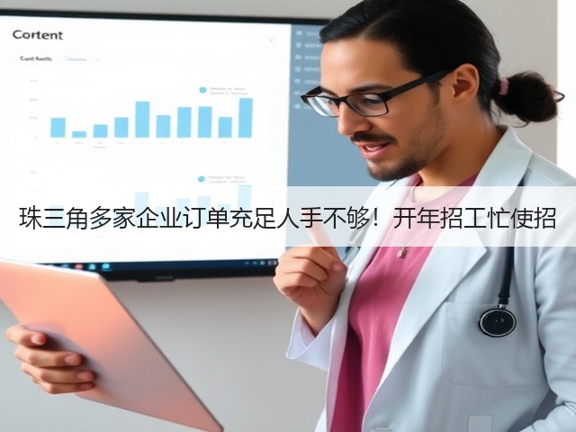 珠三角多家企业订单充足人手不够!开年招工忙使招(图3) 珠三角多家企业订单充足人手不够!开年招工忙使招(图3)