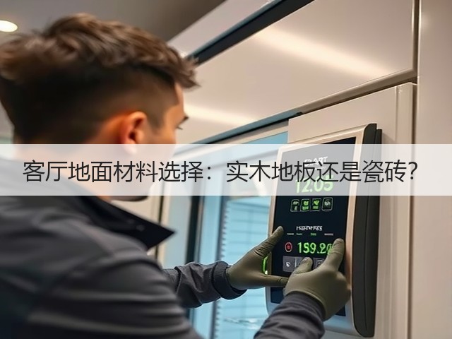 客厅地面材料选择:实木地板还是瓷砖?(图3) 客厅地面材料选择:实木地板还是瓷砖?(图3)