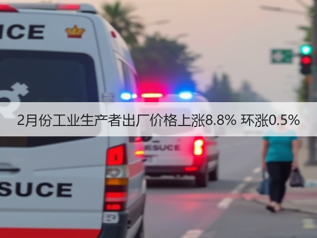 2月份工业生产者出厂价格上涨8.8% 环涨0.5%(图1) 2月份工业生产者出厂价格上涨8.8% 环涨0.5%(图1)