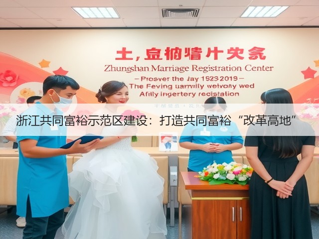 浙江共同富裕示范区建设:打造共同富裕“改革高地”(图2) 浙江共同富裕示范区建设:打造共同富裕“改革高地”(图2)