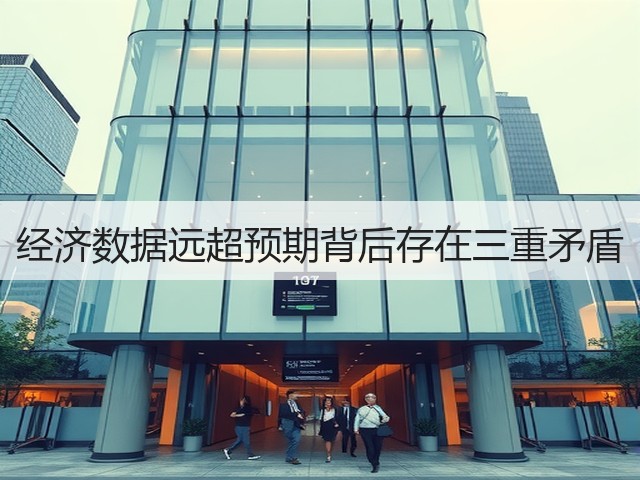经济数据远超预期背后存在三重矛盾(图1) 经济数据远超预期背后存在三重矛盾(图1)