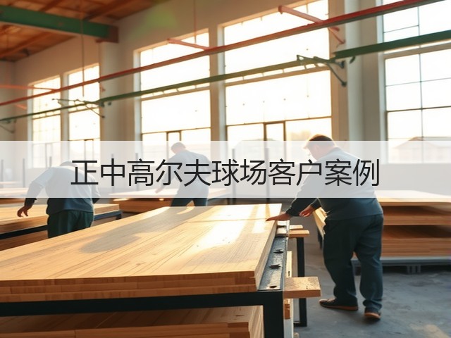 正中高尔夫球场客户案例(图3)