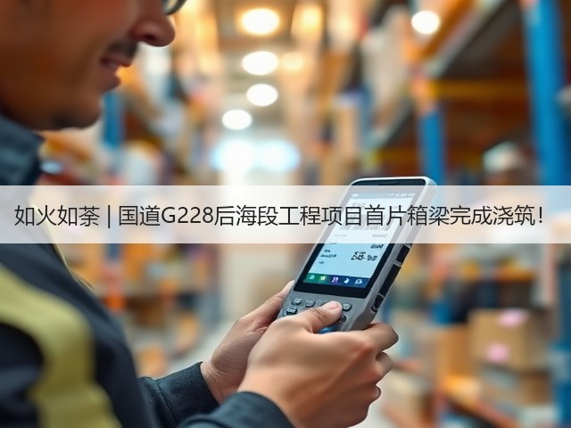 如火如荼 | 国道G228后海段工程项目首片箱梁完成浇筑!(图3) 如火如荼 | 国道G228后海段工程项目首片箱梁完成浇筑!(图3)
