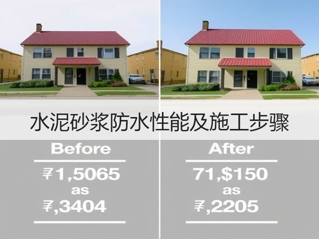 水泥砂浆防水性能及施工步骤(图1) 水泥砂浆防水性能及施工步骤(图1)