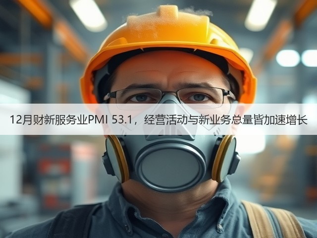 12月财新服务业PMI 53.1,经营活动与新业务总量皆加速增长(图2) 12月财新服务业PMI 53.1,经营活动与新业务总量皆加速增长(图2)